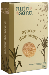 AÇÚCAR DEMERARA 400G - NUTRISANTI (3D)