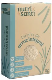 FARINHA DE ARROZ INTEGRAL 200G - NUTRISANTI (3D)