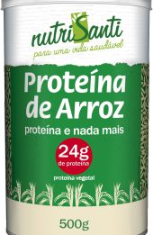 Proteína de Arroz 500g - nutriSanti (3D)